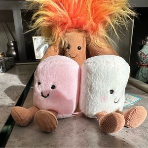 Amuseables Jellycat Campfire AND Marshmallows